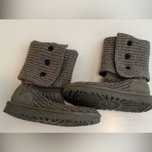UGG Knit Cardy Boots size 6